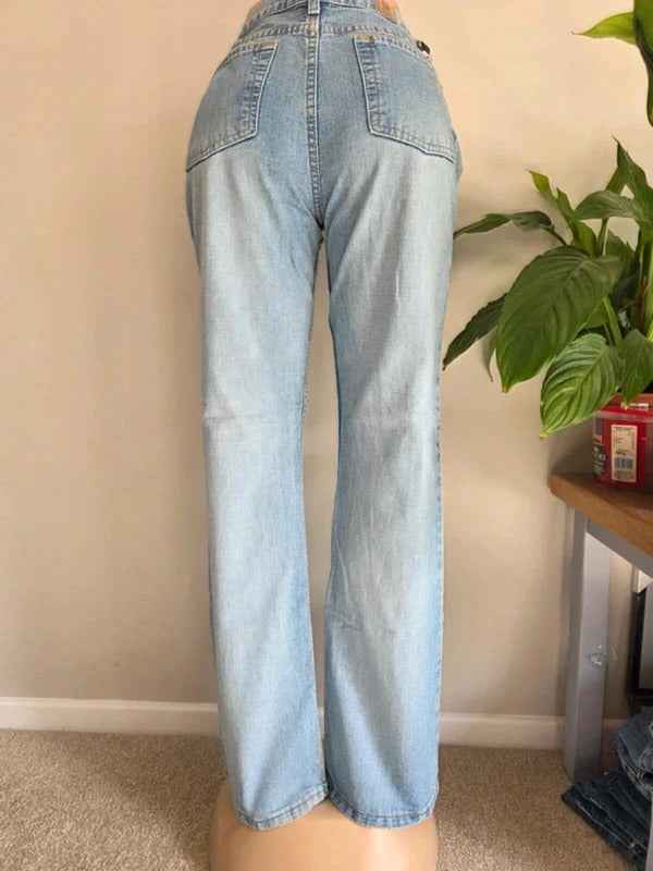 Vintage Y2K So GSJC Mid Rise Bootcut Jeans UK Size 14