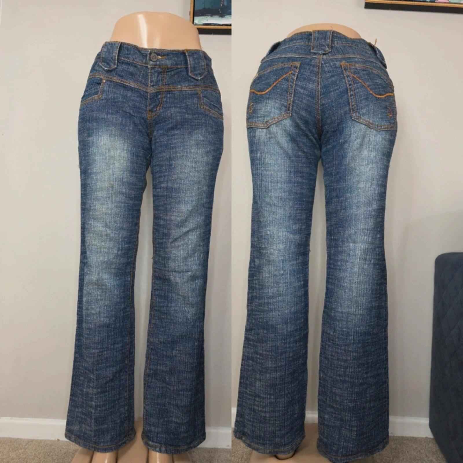 Crest Jeans Mid Rise Bootcut Jeans UK Size 12
