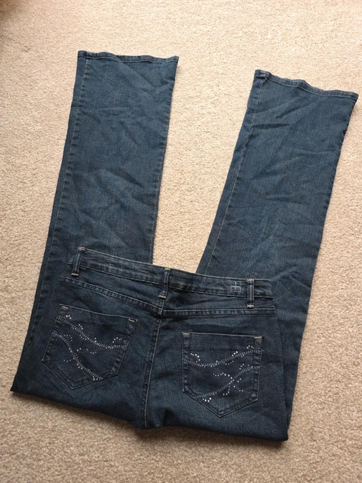 Vintage Y2K Salt Mid Rise Bootcut Jeans UK Size 12