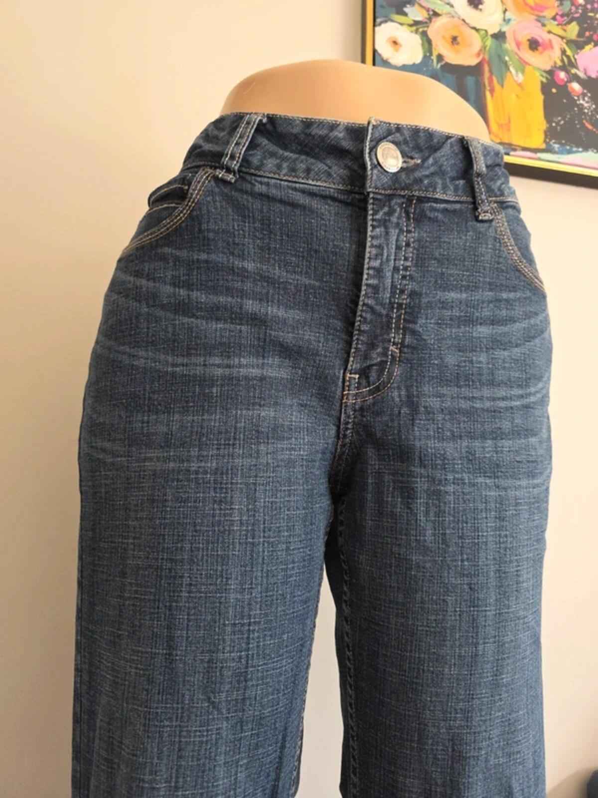 Lee High Rise Bootcut Vintage Y2K Jeans UK Size 14 Petite