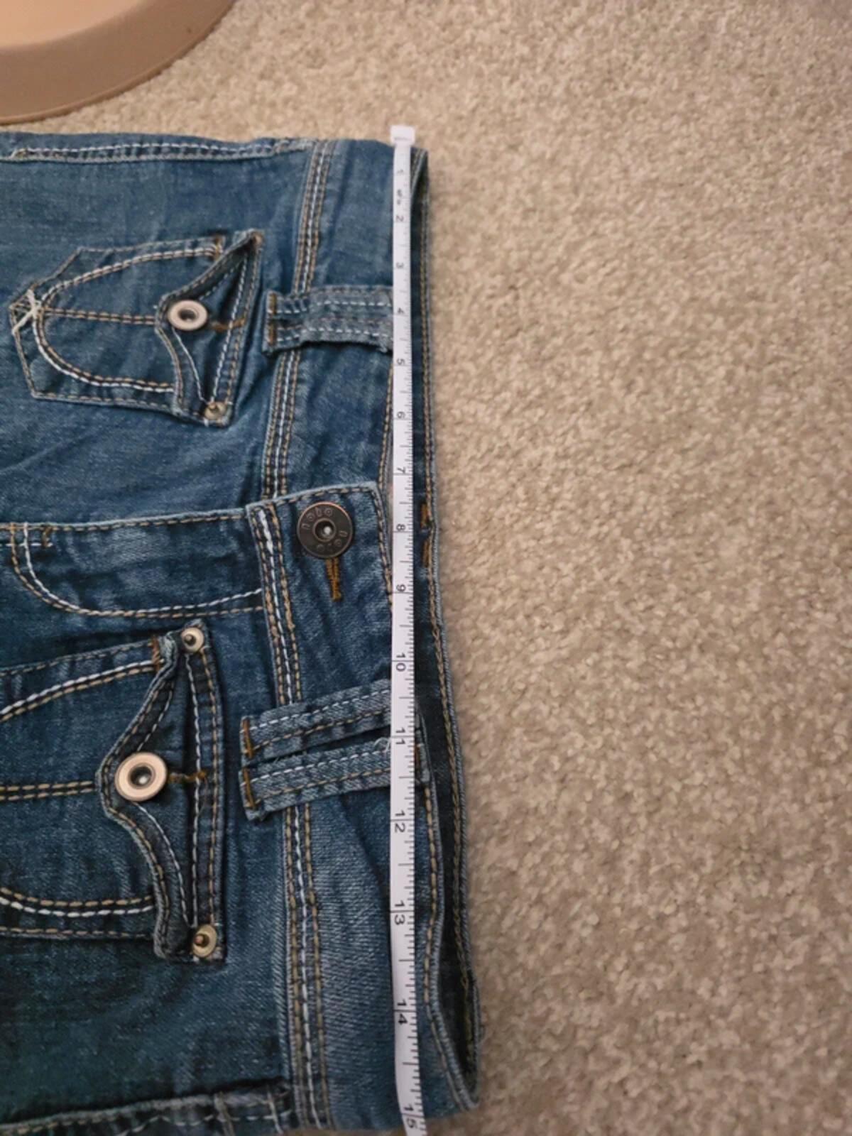 No Boundaries Low Rise Bootcut Vintage Y2K Jeans UK Size 8