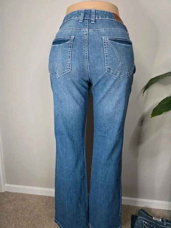 Vintage Y2K Sheego Mid Rise Bootcut Jeans UK Size 12