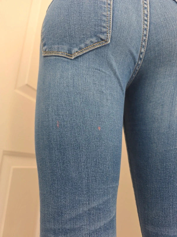 Arizona Mid Rise Bootcut Vintage Y2K Jeans UK Size 4/6 Petite
