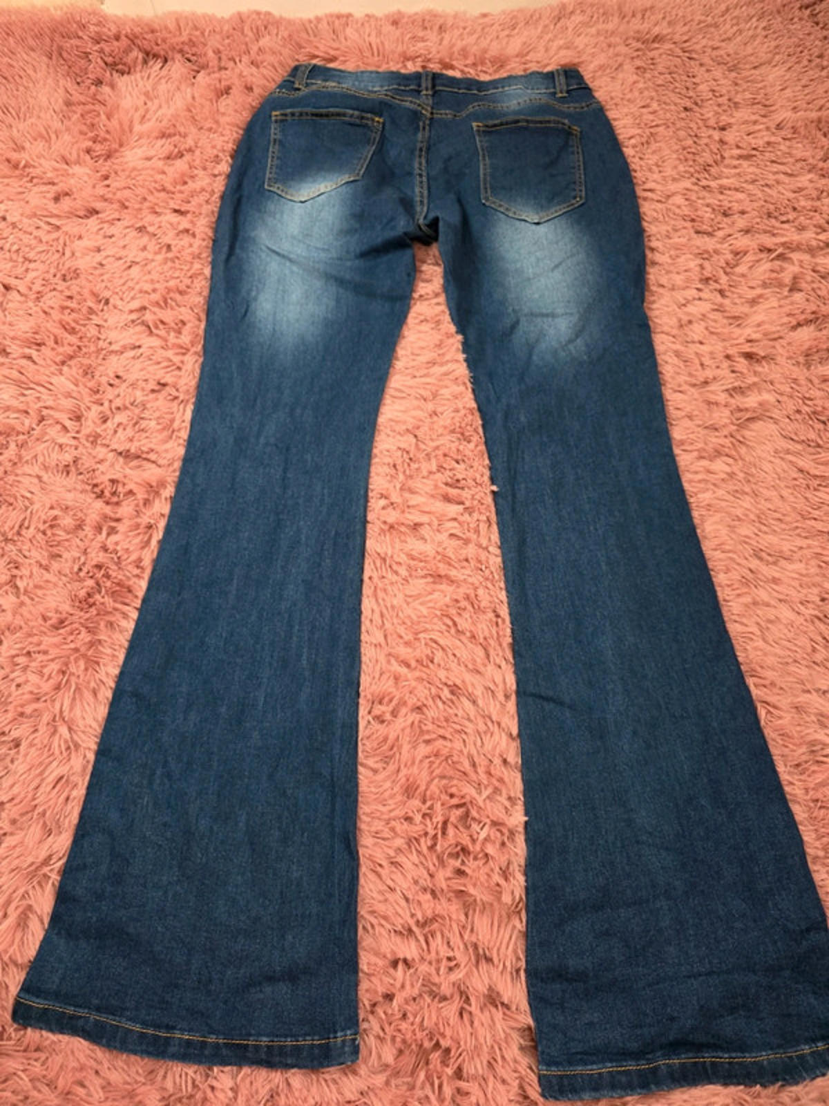 Vintage Y2K Flared Mid Rise Jeans UK size 12