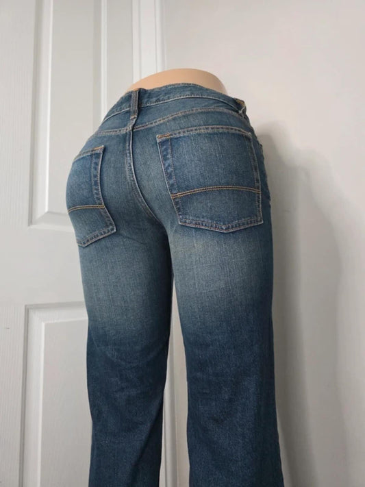 Cat & Jack Mid Rise Bootcut Jeans UK Size 8