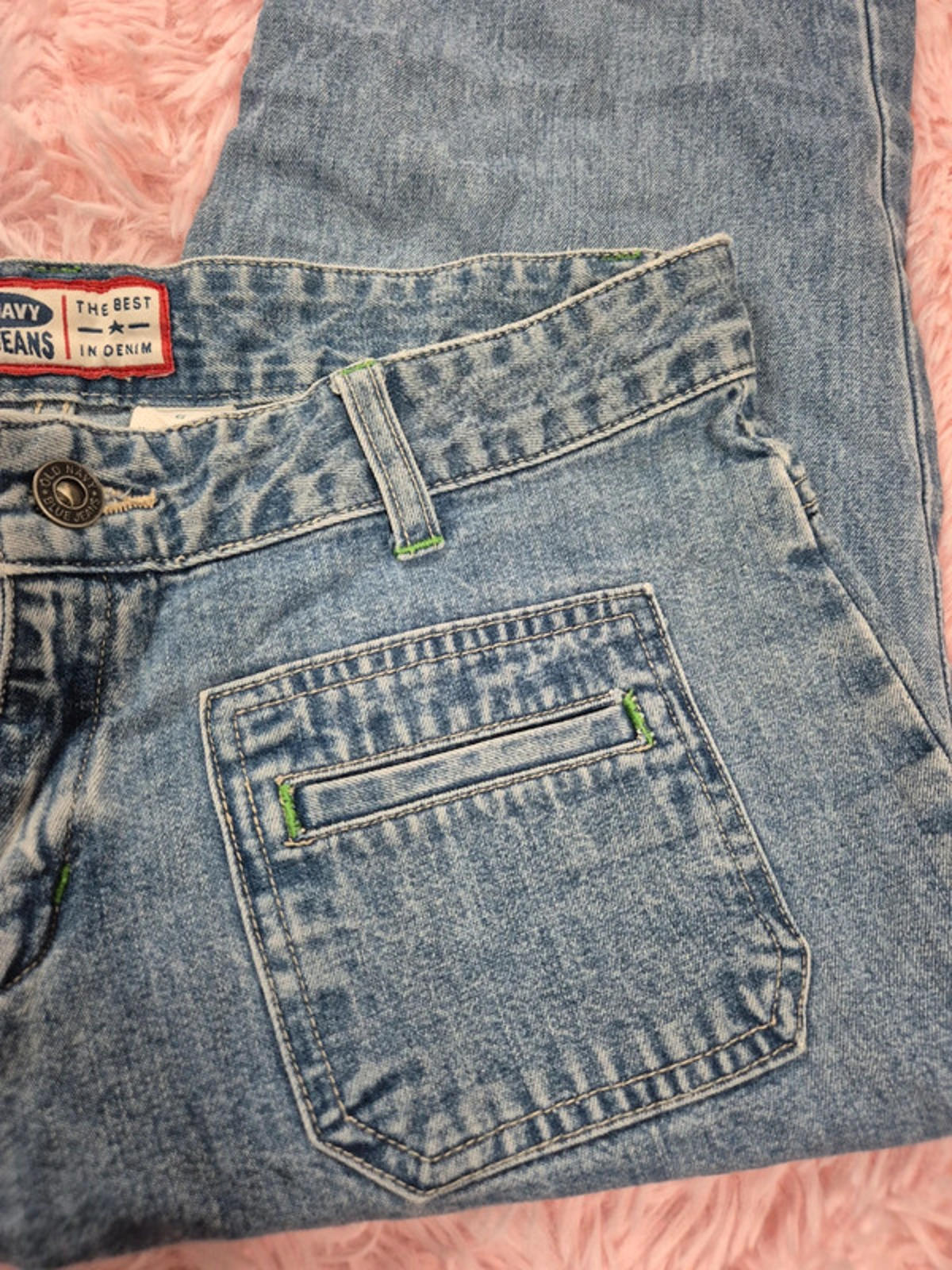 Vintage Y2K Old Navy Mid Rise Bootcut Jeans UK Size 12