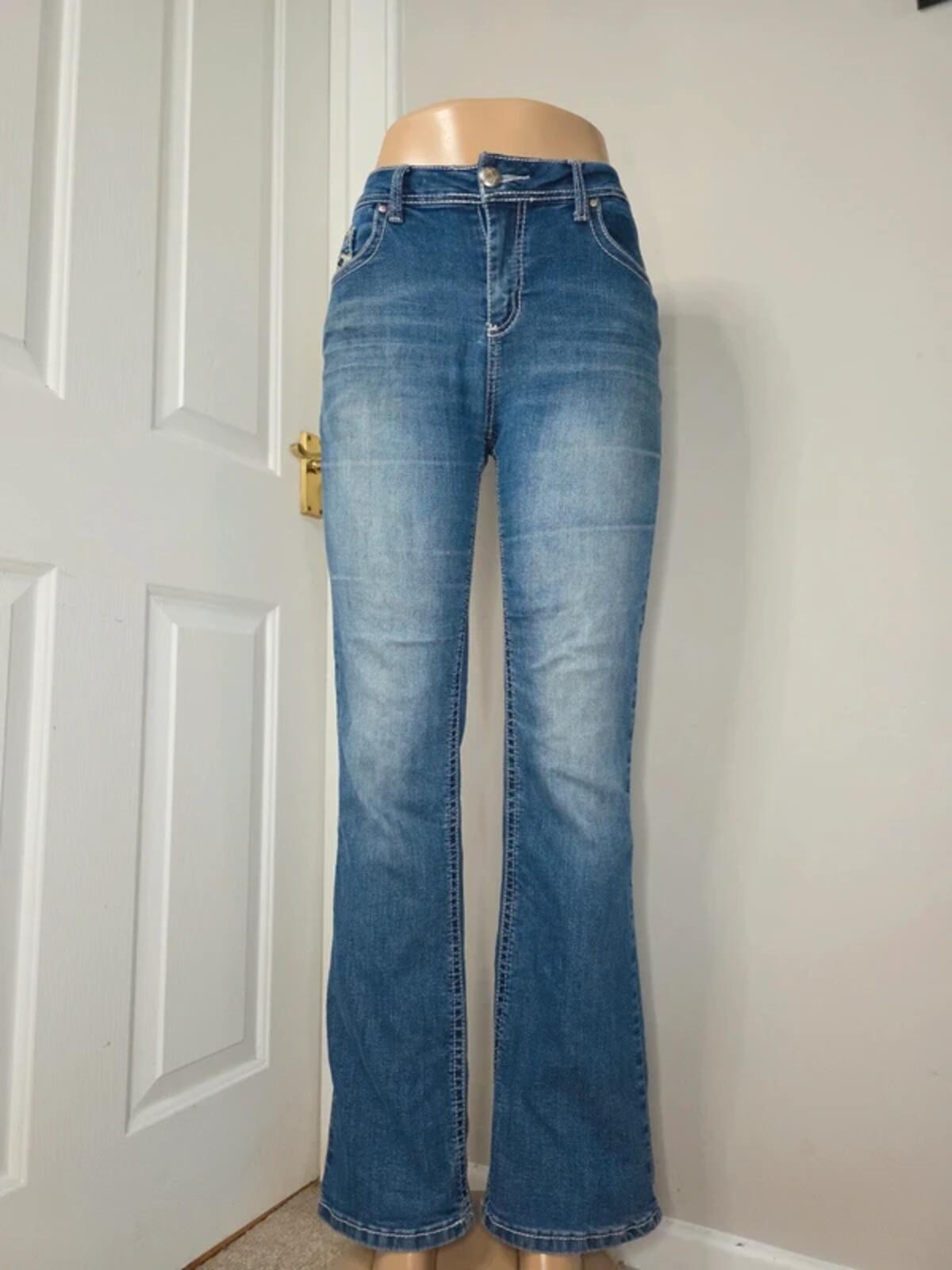 ND Weekend Mid Rise Bootcut Vintage Y2K Jeans UK Size 12