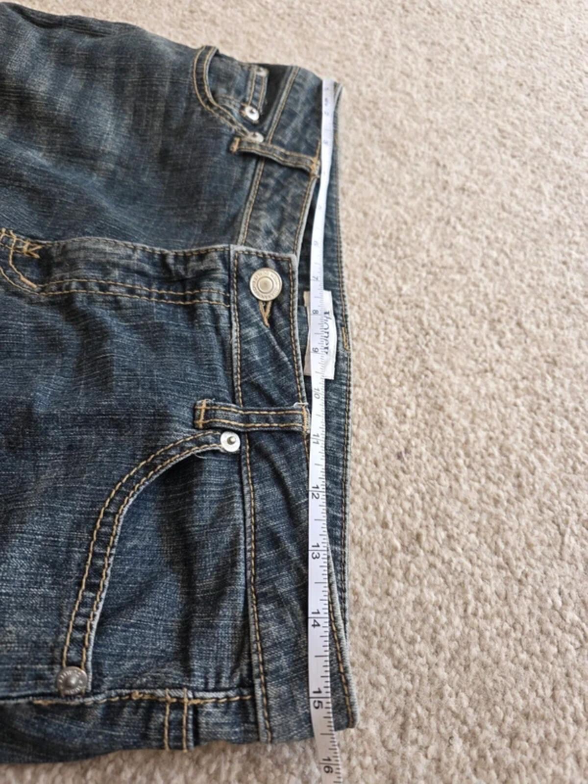 Vintage Y2K J Honey Mid Rise Cropped Jeans UK Size 10