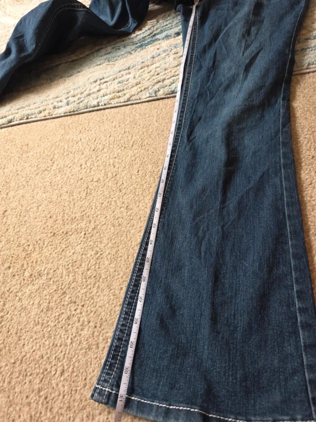 Natural Reflections Mid Rise Bootcut Vintage Y2K Jeans UK Size 12