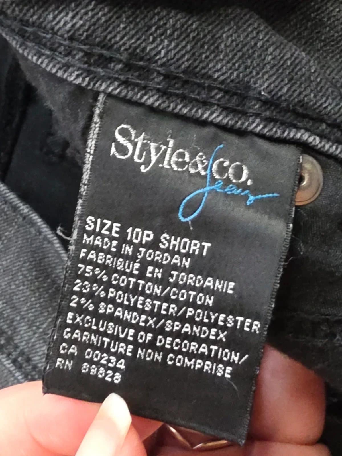 Vintage Y2K Style&Co Mid Rise Bootcut Jeans UK Size 12 Petite