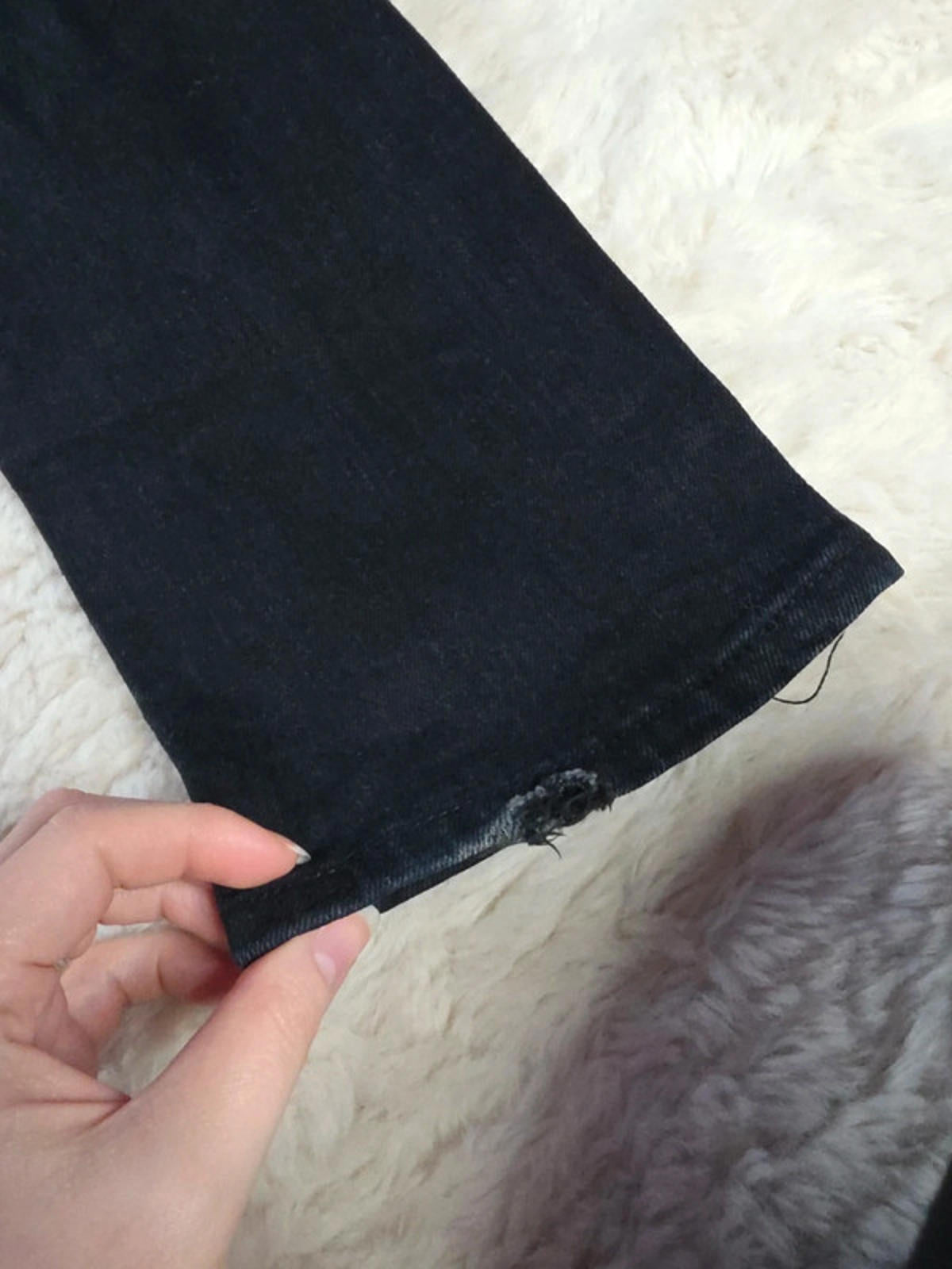 Vintage Y2K Denim Low Rise Straight Jeans UK Size 12 Tall