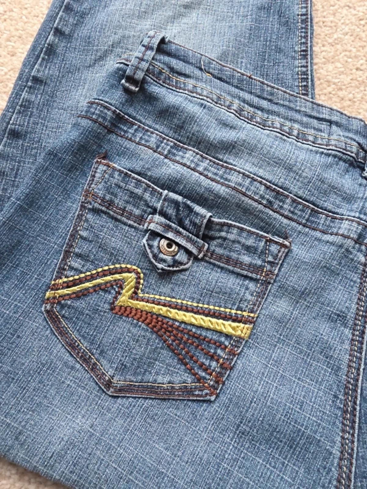 Vintage Y2K Apollo Jeans Mid Rise Slim Jeans UK Size 16