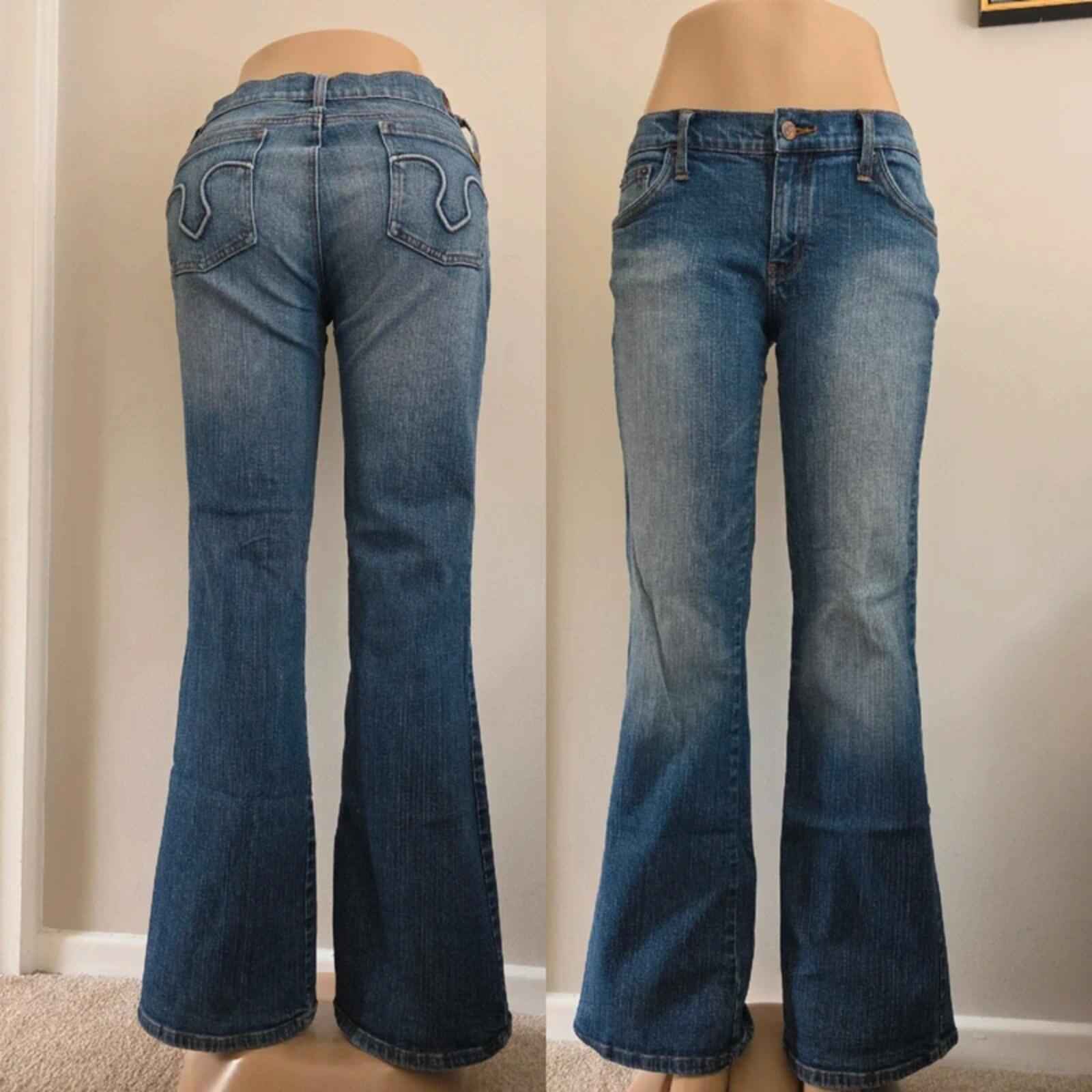 Bongo Low Rise Bootcut Vintage Y2K Jeans UK Size 10