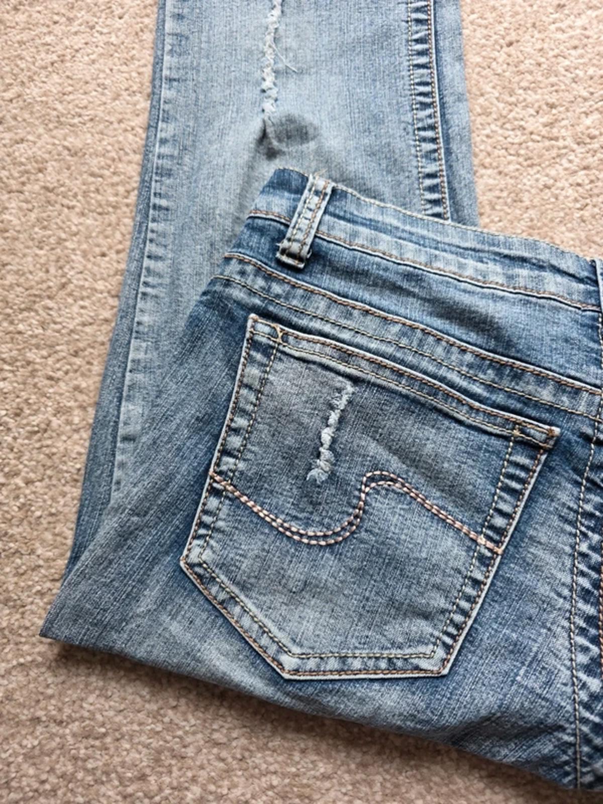 Vintage Y2K Seventeen Co Low Rise Straight Jeans UK Size 12