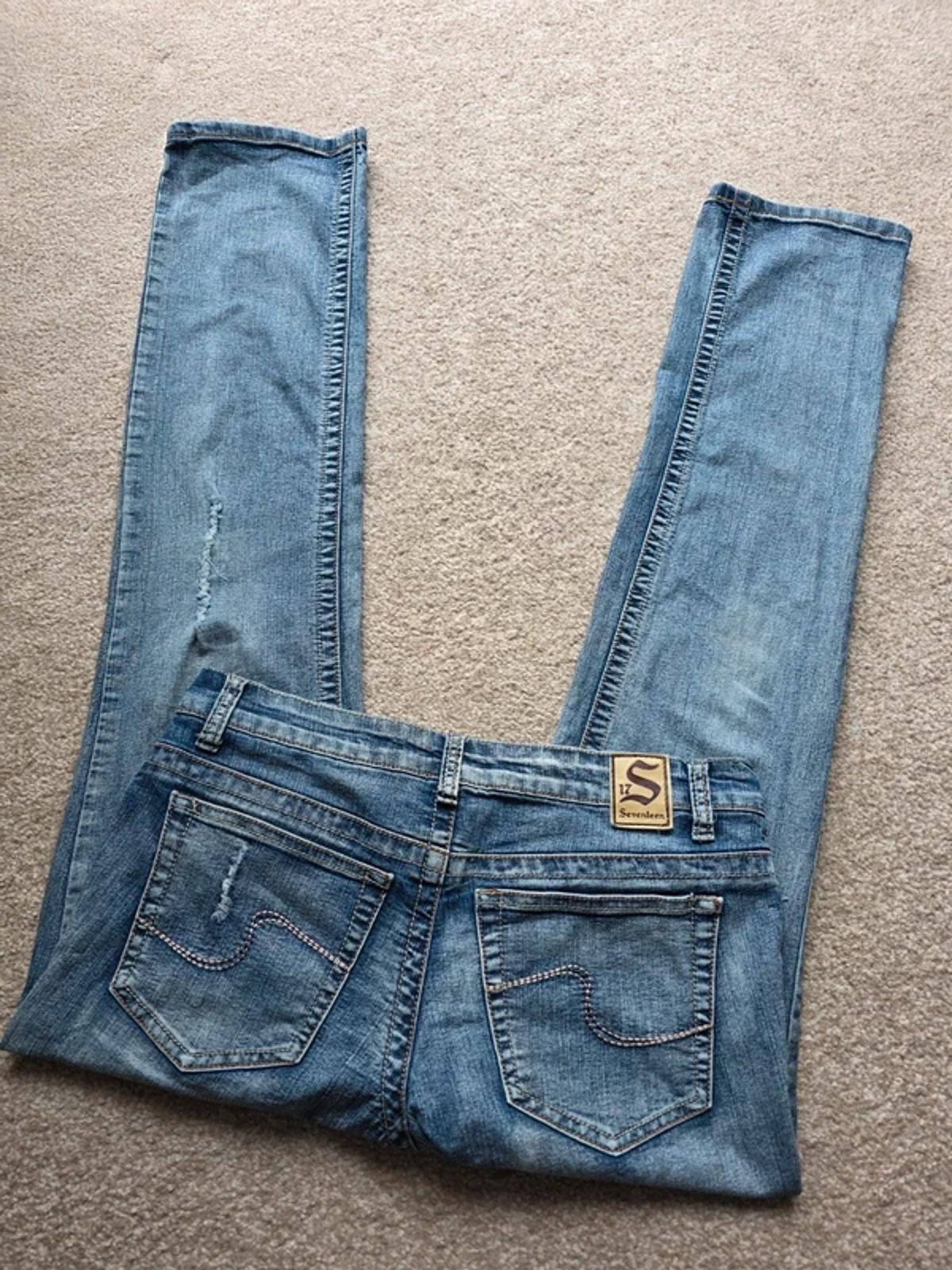 Vintage Y2K Seventeen Co Low Rise Straight Jeans UK Size 12