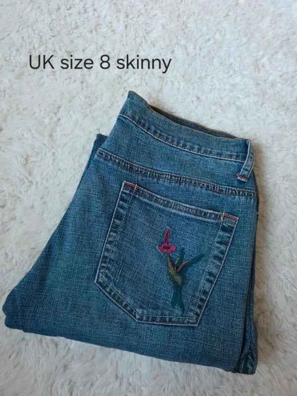 Vintage Y2K Jeans Bundle 9 Pairs Mixed Sizes UK 6-18