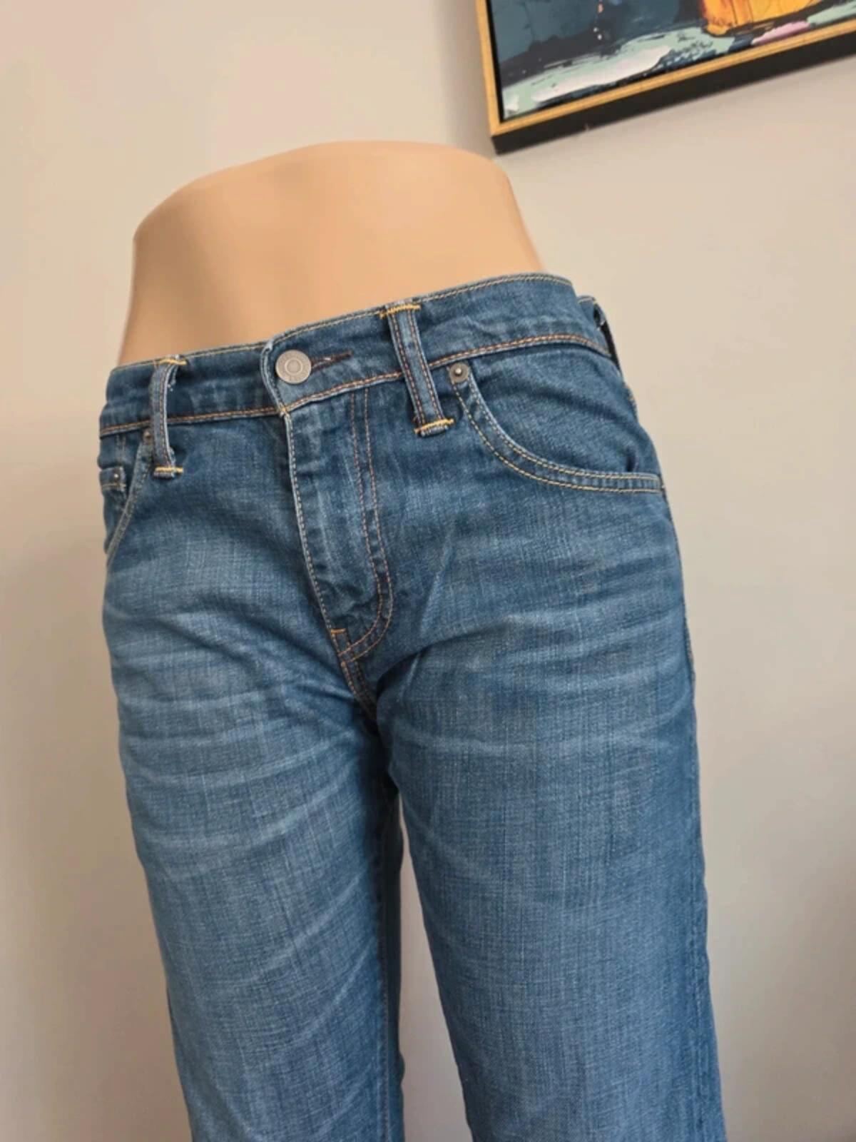 Levi's Mid Rise Bootcut Vintage Y2K Jeans UK Size 10 Petite