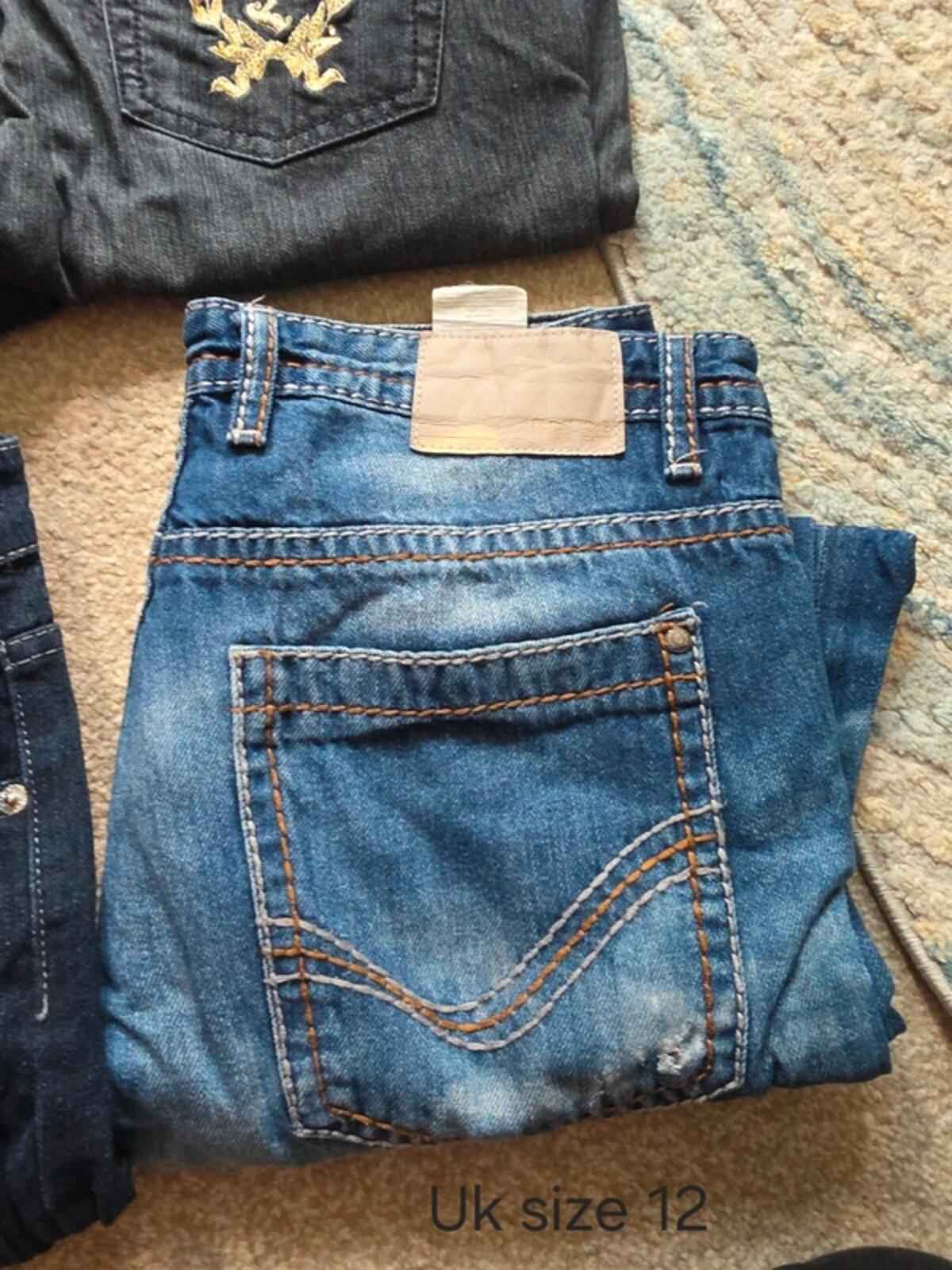 Vintage Y2K Jeans Bundle UK Sizes 12-16