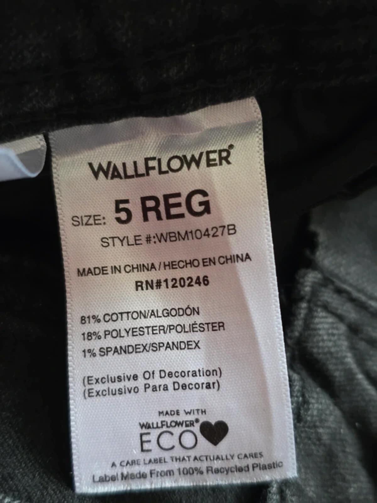 Vintage Y2K Wallflower Low Rise Bootcut Jeans UK Size 10