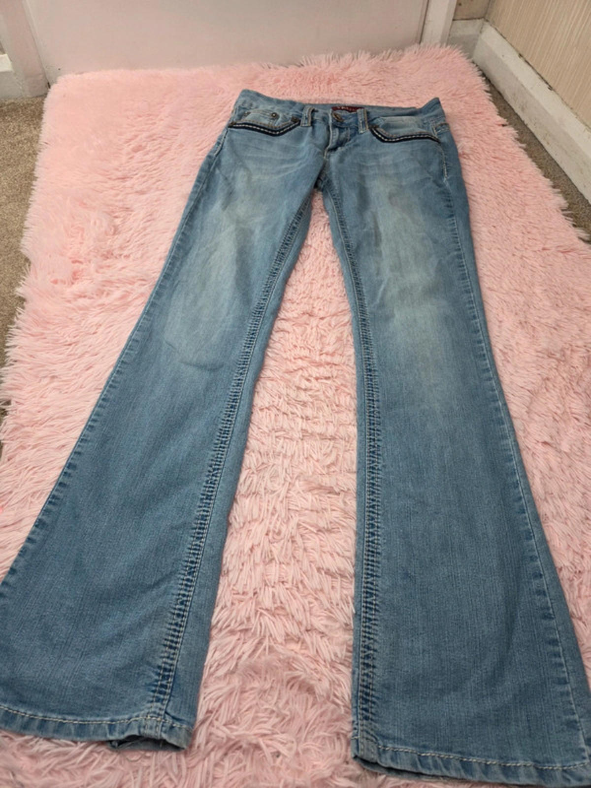 Y2K YMI Low Rise Bootcut Jeans UK Size 10