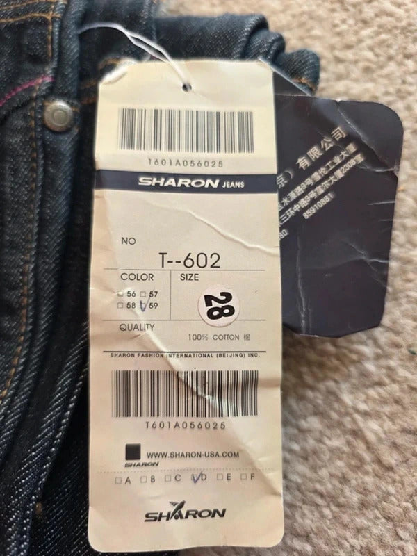 Vintage Y2K Sharon Mid Rise Bootcut Jeans UK Size 8