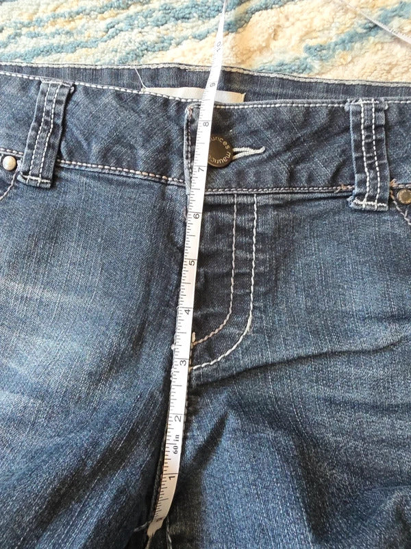 Maurices Low Rise Skinny Vintage Y2K Jeans UK Size 12/14