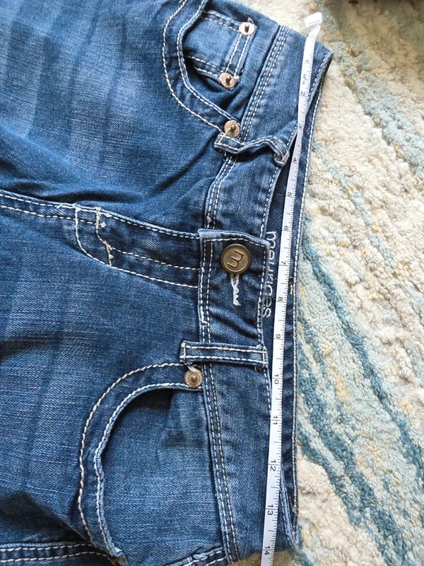 Maurices Mid Rise Bootcut Vintage Y2K Jeans UK Size 6/8