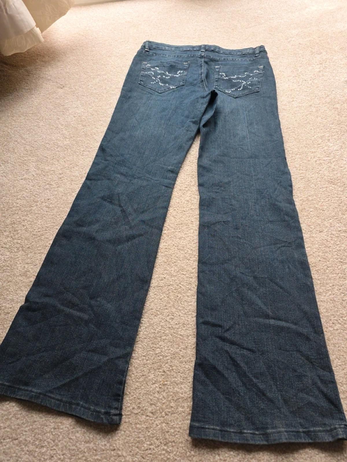 Vintage Y2K Salt Mid Rise Bootcut Jeans UK Size 12