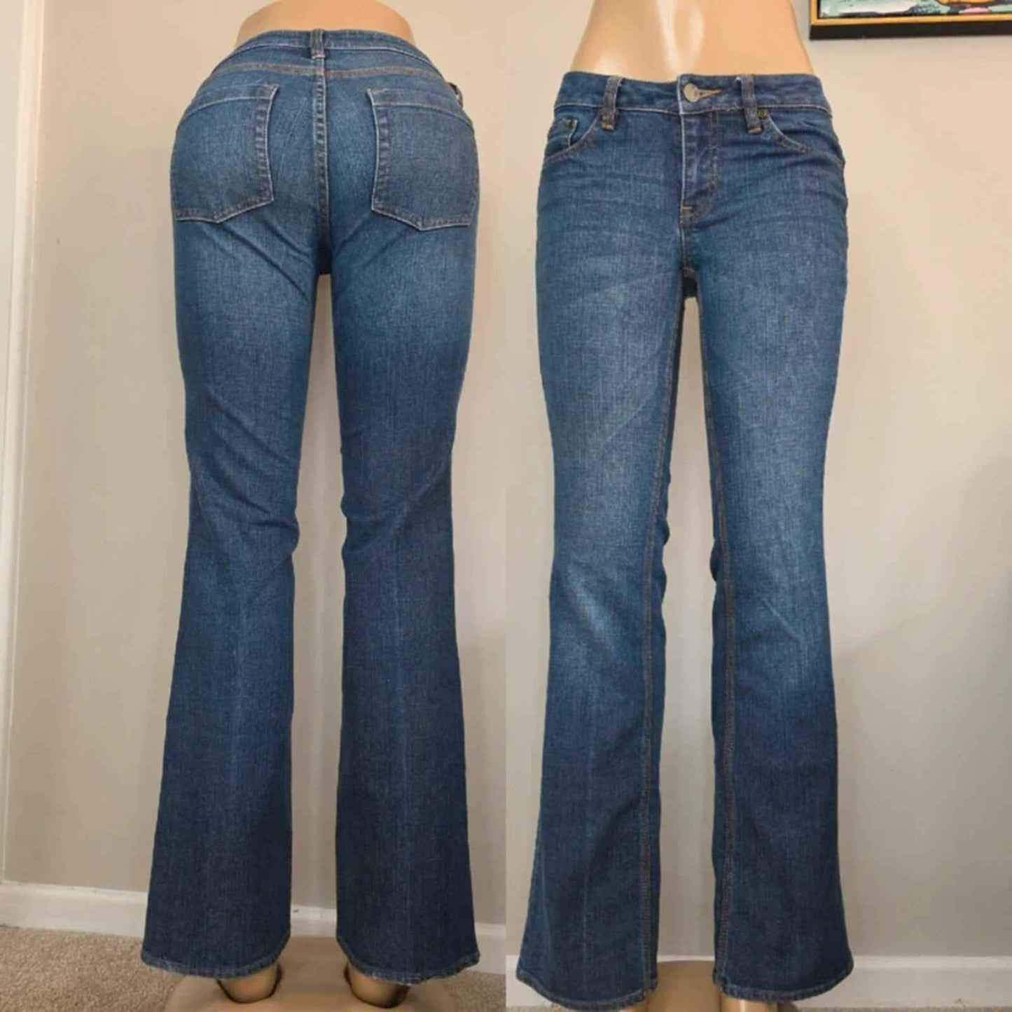 NY&C Low Rise Bootcut Vintage Y2K Jeans UK Size 6