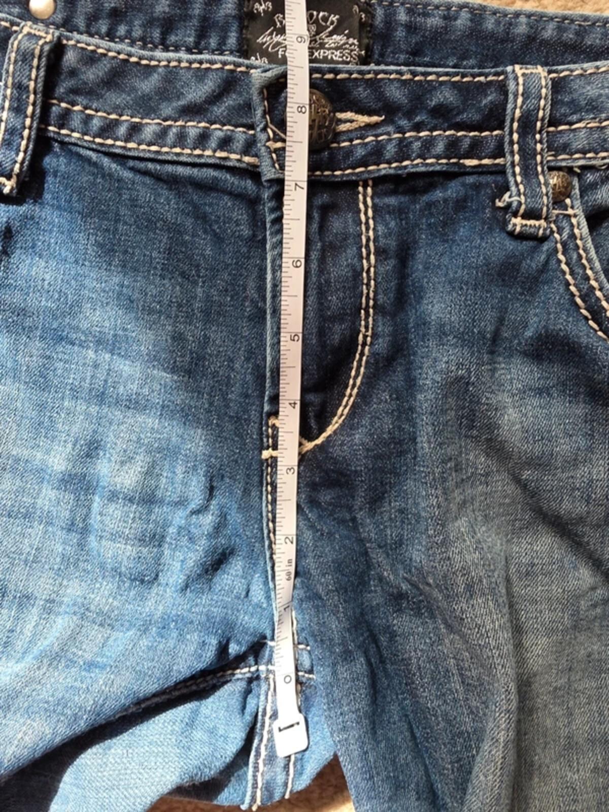Vintage Y2K Rerock Low Rise Skinny Jeans UK Size 14
