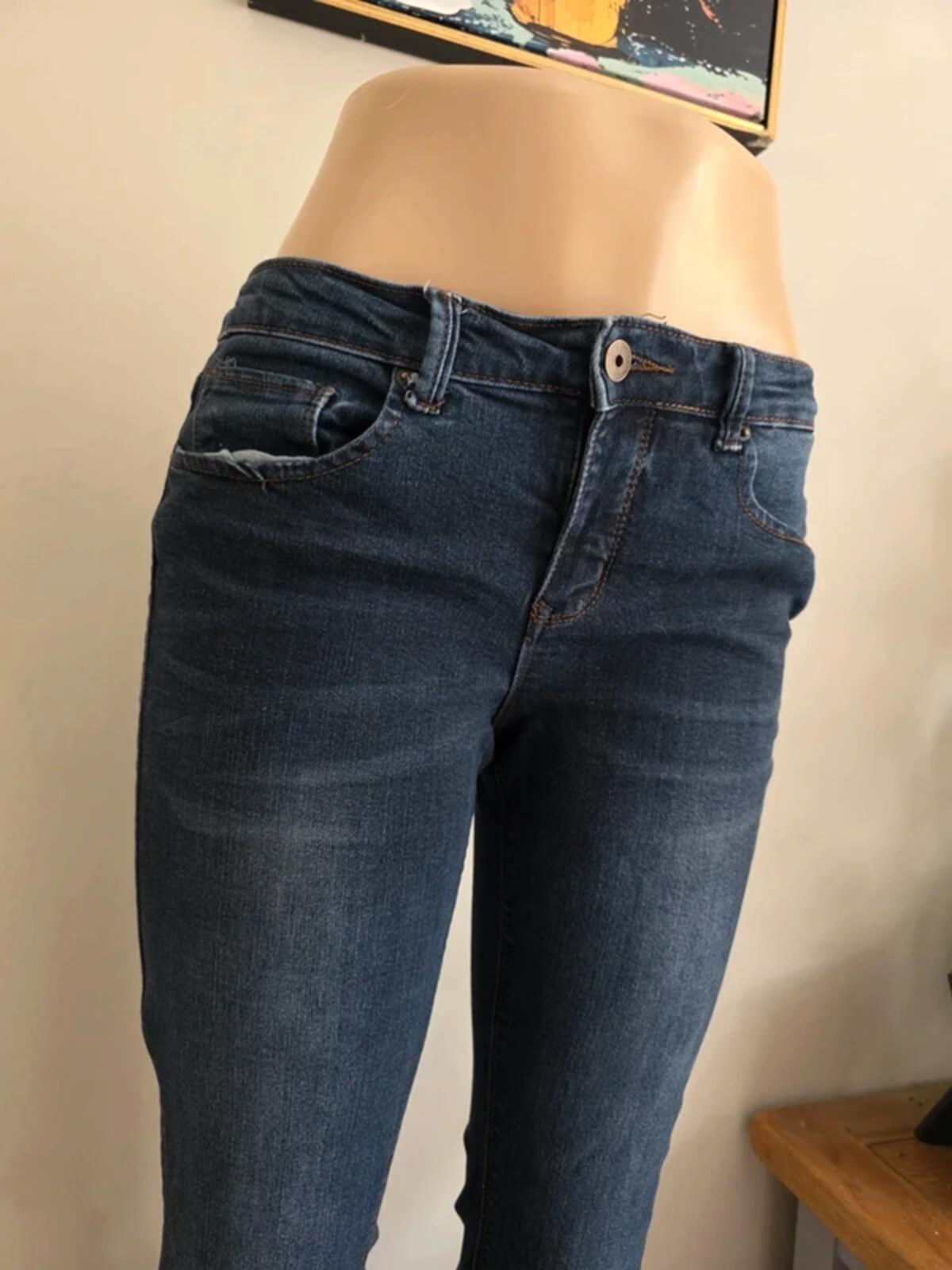 Stitch Star Low Rise Bootcut Jeans UK Size 10