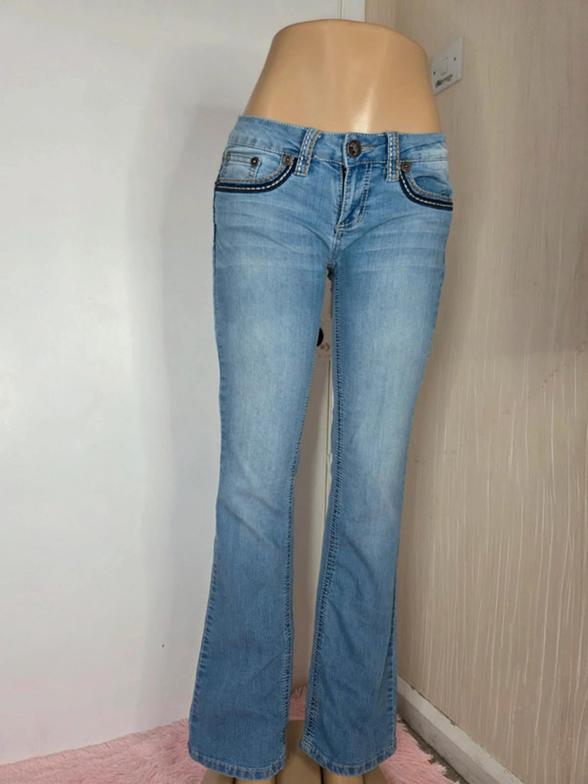 Y2K YMI Low Rise Bootcut Jeans UK Size 10