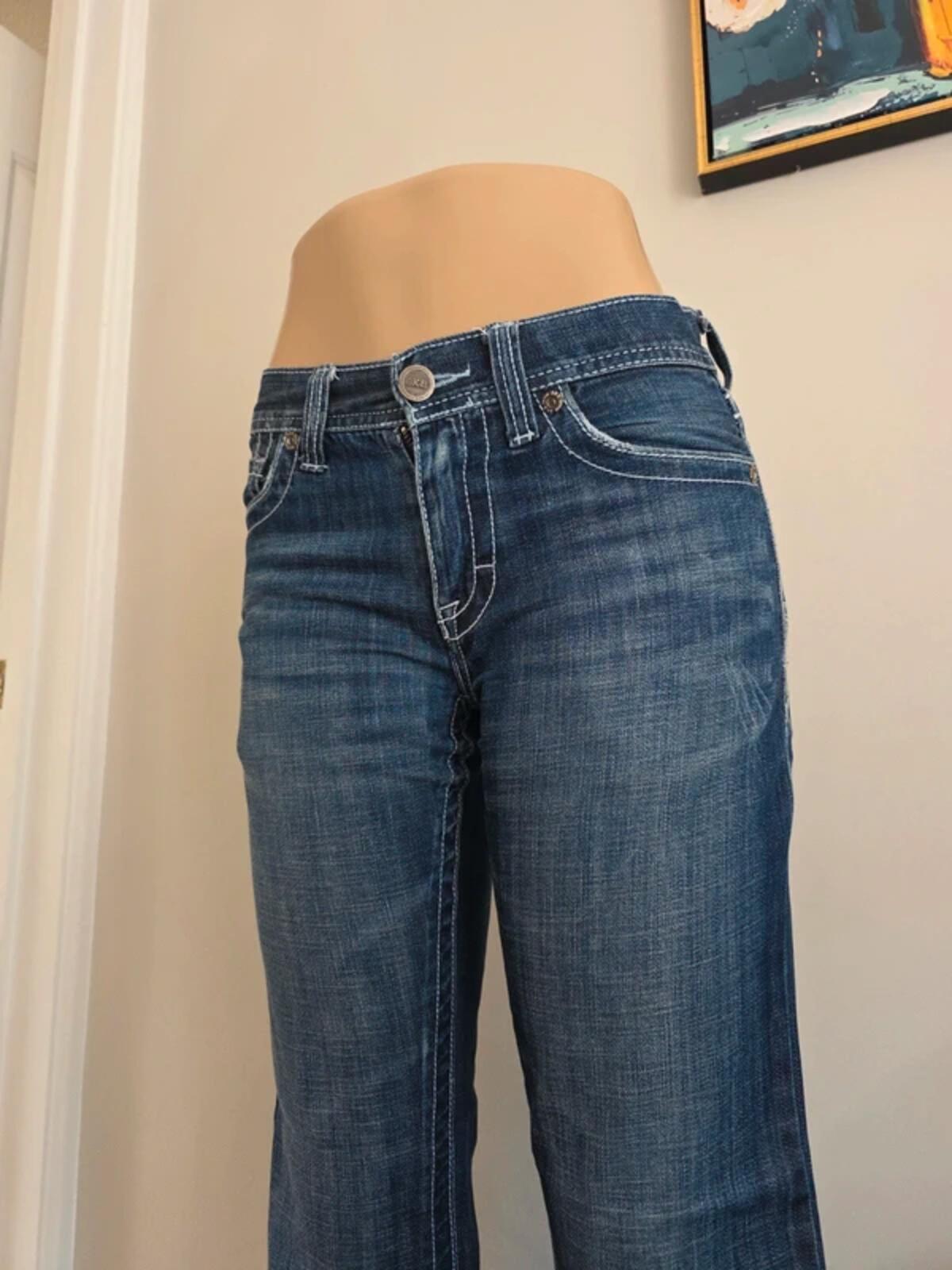 BKE Mid Rise Bootcut Vintage Y2K Jeans UK Size 8/10 Petite