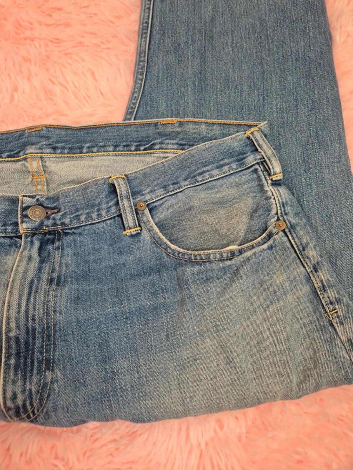 Vintage Y2K Polo Ralph Lauren Straight Leg Jeans UK 22